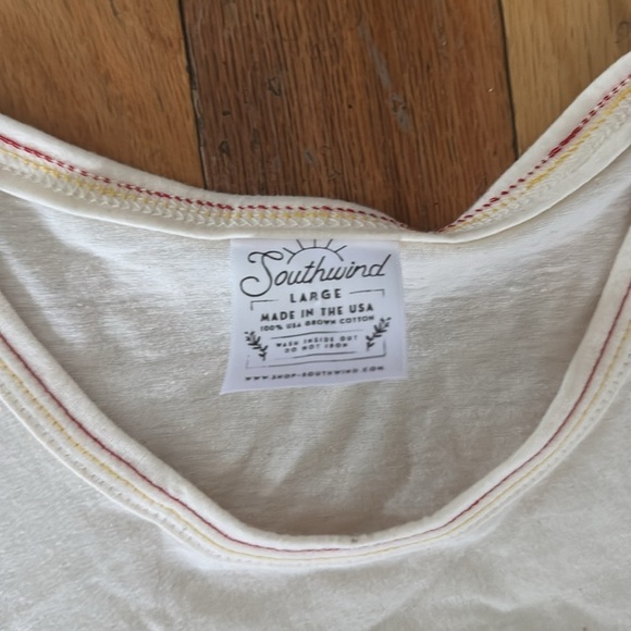 Southwind | Kansas City Chiefs | 💯 USA Brown Cotton | Long Sleeve Tee | size L - Picture 2 of 5